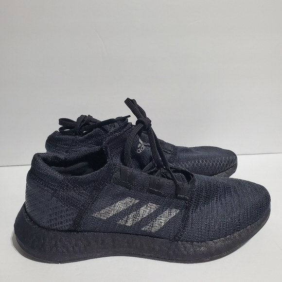adidas | Shoes | Adidas Pureboost Go Black Carbon Running Casual Shoes  Sneakers F35786 Mens 8 | Poshmark